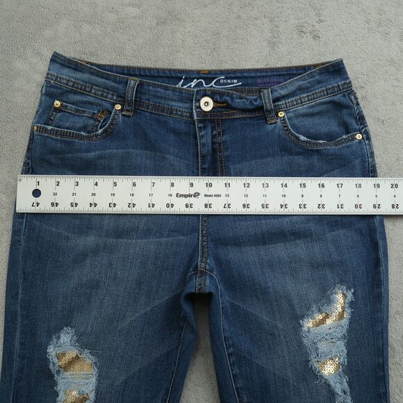 INC International Concepts Jeans Women's Size 8R Mid-Rise Boyfriend 31" Inseam - Picture 8 of 16